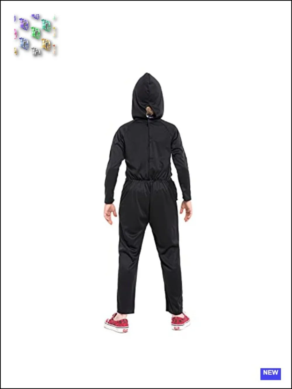 Light Up Stick Figure Costume LED Halloween Cosplay Kids Unisex